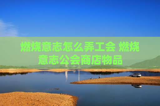 燃烧意志怎么弄工会 燃烧意志公会商店物品