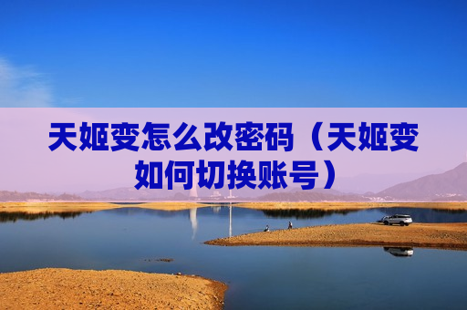 天姬变怎么改密码（天姬变如何切换账号）