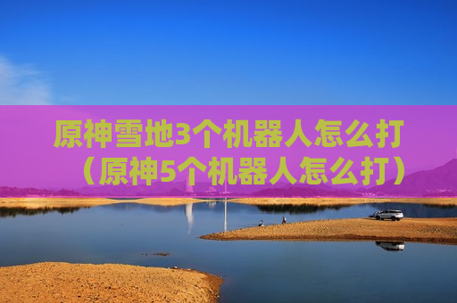 原神雪地3个机器人怎么打（原神5个机器人怎么打）