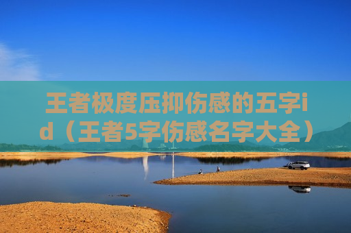 王者极度压抑伤感的五字id（王者5字伤感名字大全）