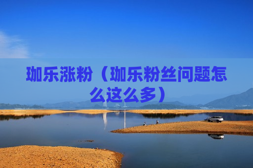 珈乐涨粉（珈乐粉丝问题怎么这么多）