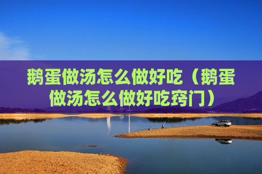 鹅蛋做汤怎么做好吃（鹅蛋做汤怎么做好吃窍门）