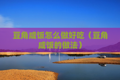 豆角咸饭怎么做好吃（豆角咸饭的做法）