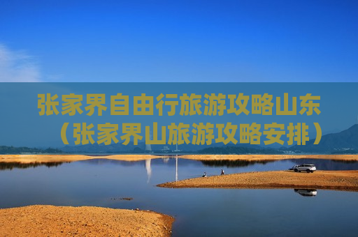张家界自由行旅游攻略山东（张家界山旅游攻略安排）