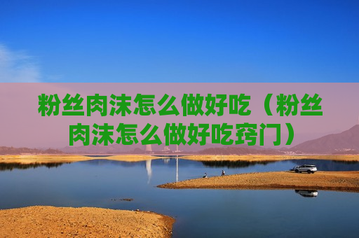 粉丝肉沫怎么做好吃（粉丝肉沫怎么做好吃窍门）