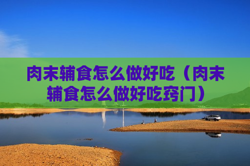 肉末辅食怎么做好吃（肉末辅食怎么做好吃窍门）
