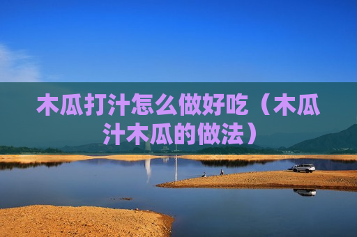 木瓜打汁怎么做好吃（木瓜汁木瓜的做法）