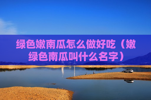 绿色嫩南瓜怎么做好吃（嫩绿色南瓜叫什么名字）