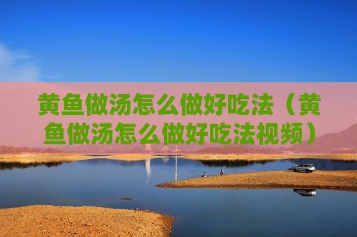 黄鱼做汤怎么做好吃法（黄鱼做汤怎么做好吃法视频）