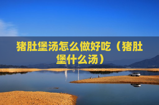 猪肚堡汤怎么做好吃（猪肚堡什么汤）