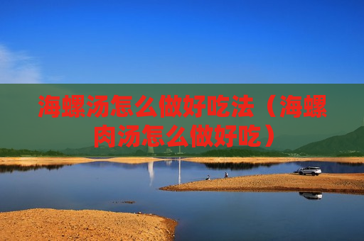 海螺汤怎么做好吃法（海螺肉汤怎么做好吃）
