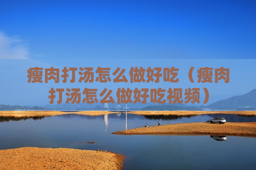 瘦肉打汤怎么做好吃（瘦肉打汤怎么做好吃视频）