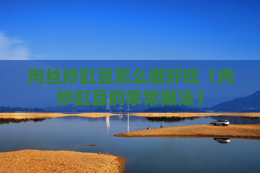 肉丝炒豇豆怎么做好吃（肉炒豇豆的家常做法）