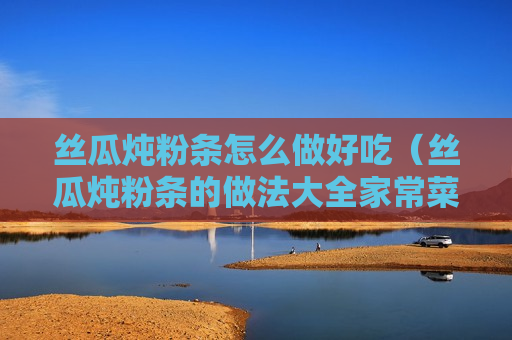 丝瓜炖粉条怎么做好吃（丝瓜炖粉条的做法大全家常菜）