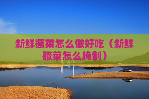 新鲜撅菜怎么做好吃（新鲜撅菜怎么腌制）