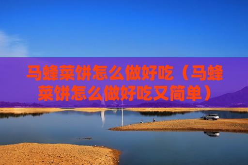 马蜂菜饼怎么做好吃（马蜂菜饼怎么做好吃又简单）