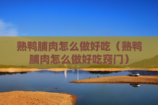 熟鸭脯肉怎么做好吃（熟鸭脯肉怎么做好吃窍门）