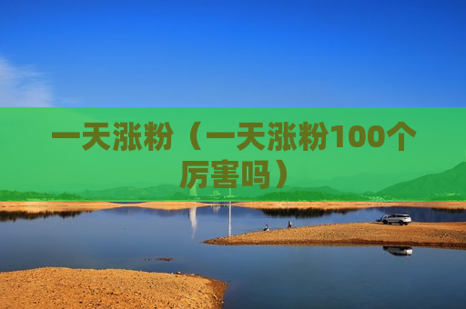 一天涨粉（一天涨粉100个厉害吗）
