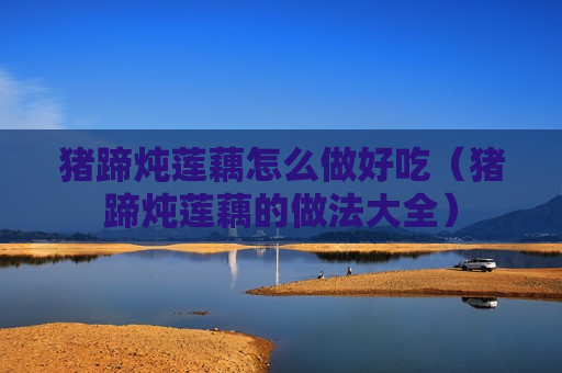 猪蹄炖莲藕怎么做好吃（猪蹄炖莲藕的做法大全）