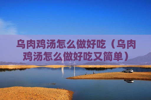 乌肉鸡汤怎么做好吃（乌肉鸡汤怎么做好吃又简单）