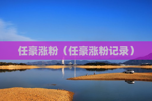 任豪涨粉（任豪涨粉记录）