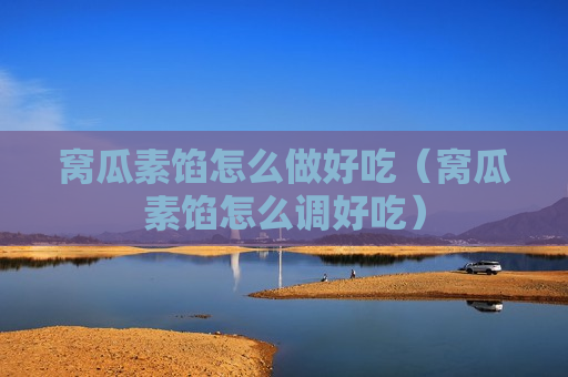 窝瓜素馅怎么做好吃（窝瓜素馅怎么调好吃）