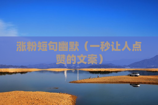 涨粉短句幽默（一秒让人点赞的文案）