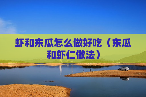 虾和东瓜怎么做好吃（东瓜和虾仁做法）