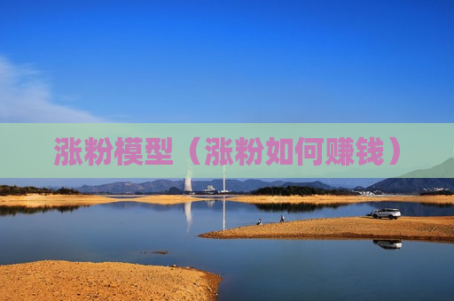 涨粉模型（涨粉如何赚钱）