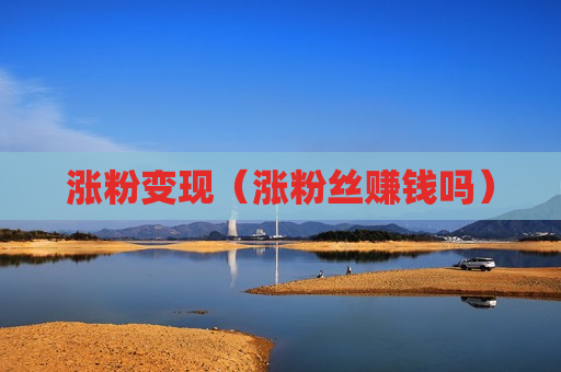涨粉变现（涨粉丝赚钱吗）