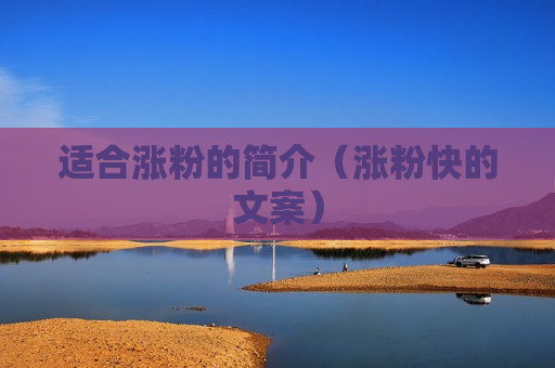 适合涨粉的简介（涨粉快的文案）