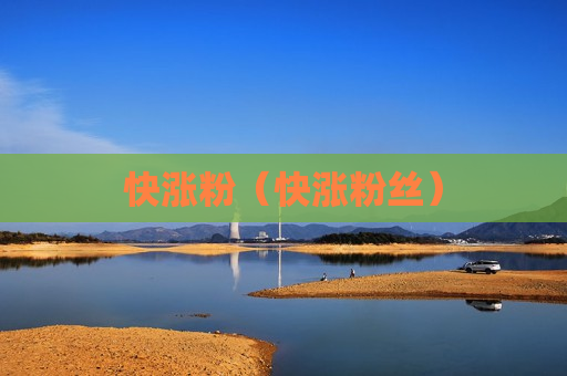 快涨粉（快涨粉丝）