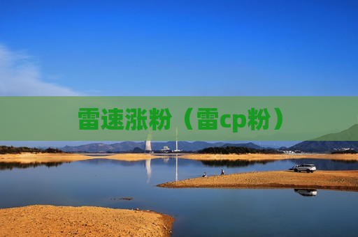 雷速涨粉（雷cp粉）