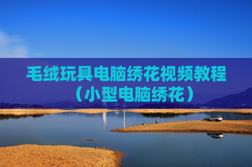 毛绒玩具电脑绣花视频教程（小型电脑绣花）