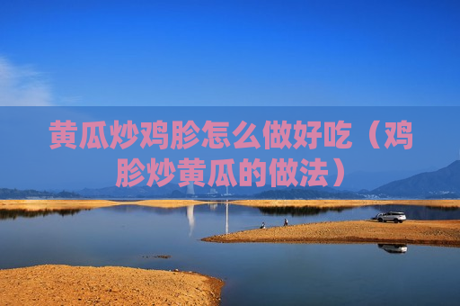 黄瓜炒鸡胗怎么做好吃（鸡胗炒黄瓜的做法）