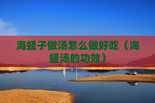 海蛏子做汤怎么做好吃（海蛏汤的功效）