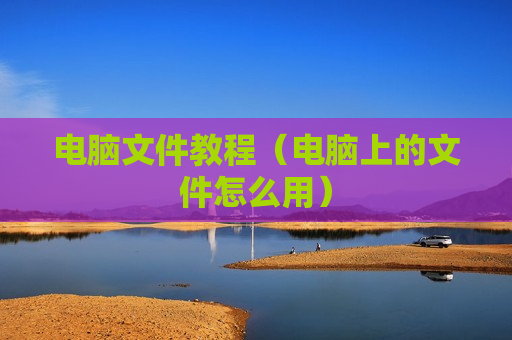 电脑文件教程（电脑上的文件怎么用）