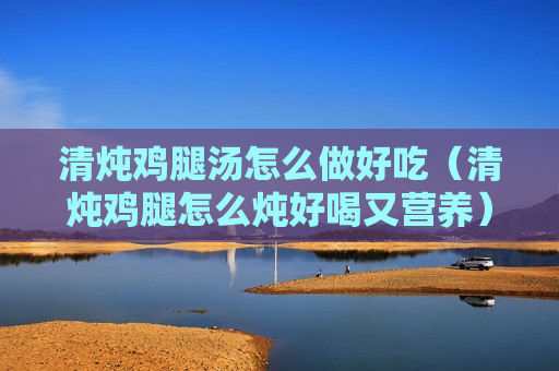 清炖鸡腿汤怎么做好吃（清炖鸡腿怎么炖好喝又营养）