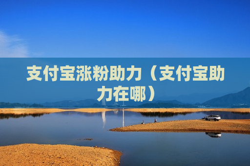 支付宝涨粉助力（支付宝助力在哪）