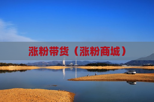 涨粉带货（涨粉商城）
