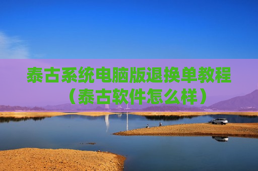 泰古系统电脑版退换单教程（泰古软件怎么样）