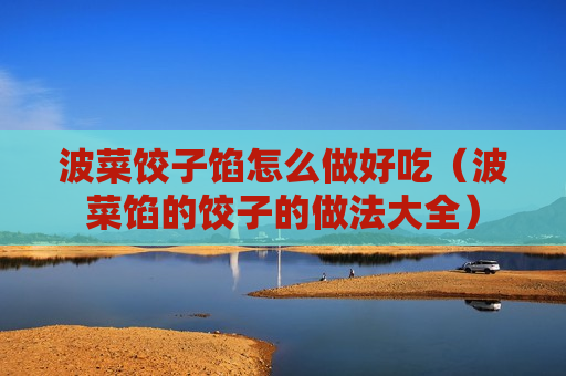 波菜饺子馅怎么做好吃（波菜馅的饺子的做法大全）