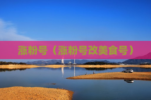 涨粉号（涨粉号改美食号）