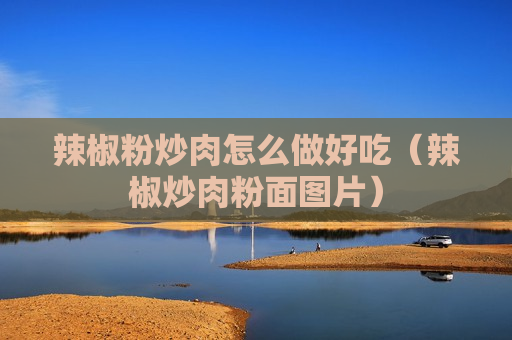 辣椒粉炒肉怎么做好吃（辣椒炒肉粉面图片）
