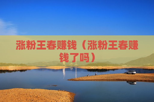 涨粉王春赚钱（涨粉王春赚钱了吗）