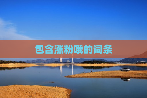 包含涨粉哦的词条
