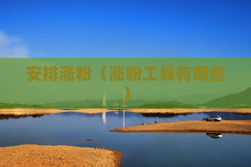 安排涨粉（涨粉工具有哪些）