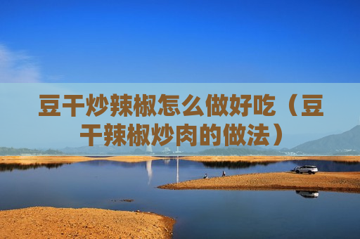 豆干炒辣椒怎么做好吃（豆干辣椒炒肉的做法）
