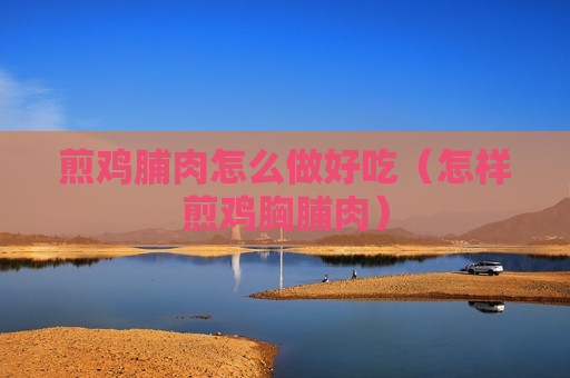 煎鸡脯肉怎么做好吃（怎样煎鸡胸脯肉）
