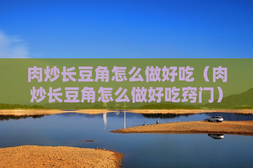 肉炒长豆角怎么做好吃（肉炒长豆角怎么做好吃窍门）